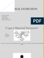 Material Extrusion - Arthur, Daniel, Diego e João Vitor