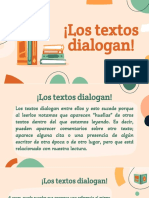 ¡Los Textos Dialogan!