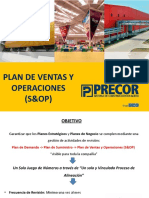 Plan de Ventas Y Operaciones (S&OP)