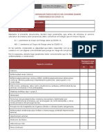 Declaración de Padecimiento de Comorbilidades para Riesgo de Covid 19