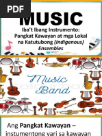 Mga Instrumento NG Rondalla | PDF