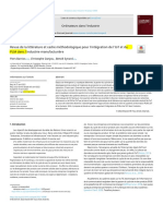 Literature Review and Methodological Framework For Integration of IoT and PLM in Industry