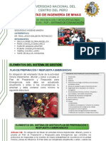 Seguridad Minera-Plan de Preparación y Respuestas para Emergencias