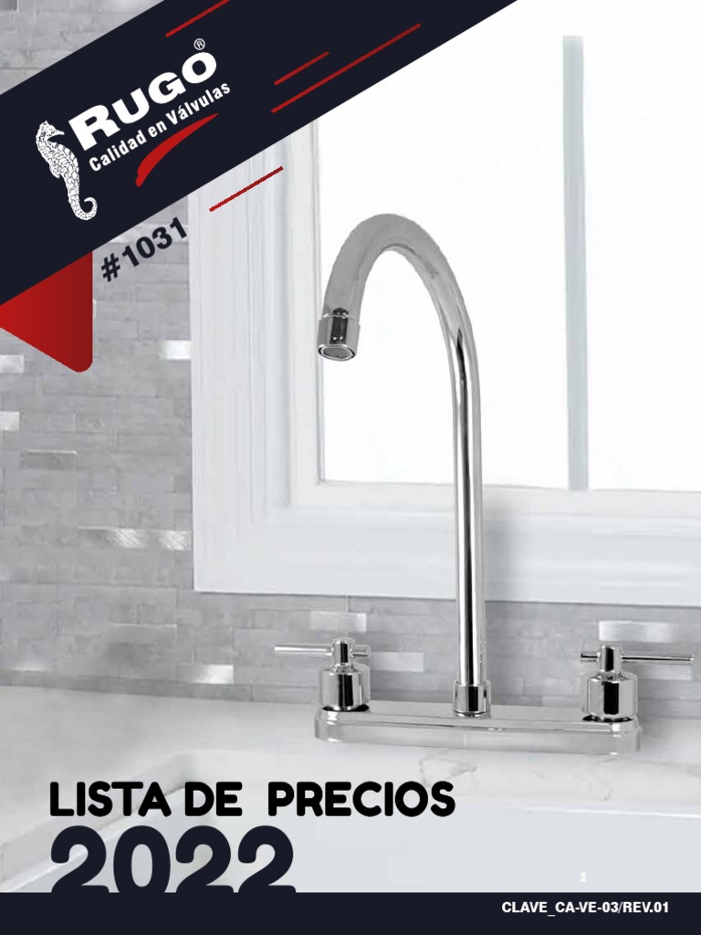 Lista de Precios Rugo 2022 | PDF