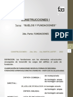 Construcciones I: Tema: "Suelos Y Fundaciones"