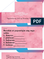 Pagsasalaysay Muli NG Binasang Teksto: Filipino 2