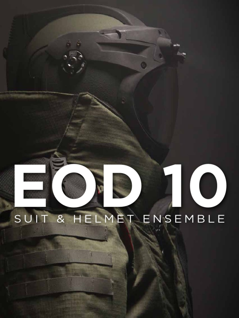 EOD 10 Brochure PDF Bomb Disposal Human Factors And Ergonomics