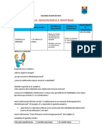 Titulo: Adolescencia E Identidad: Segunda Sesion de DPCC