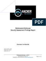 Combined Pentest Sample Report Hackerinthouse