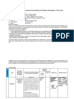 PROGRAMACION ANUAL (2d°) AÑO PCA - VI