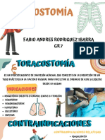 Toracostomía: Fabio Andres Rodriguez Ibarra GR7