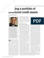 Hedging The Portfolio of Structured Credit Assets