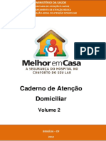 Caderno de Atenção Domiciliar