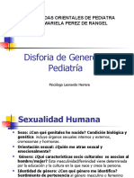 Disforia de Genero en Pediatría: Xxii Jornadas Orientales de Pediatra "Dra Elsy Mariela Perez de Rangel