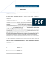 Constitución de Sociedad de Responsabilidad Limitada