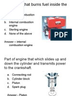 Engine Fundamentals Quiz