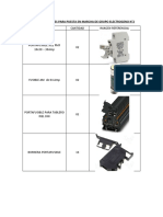 Lista de Materiales para Puesta en Marcha de Grupo Electrogeno N