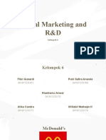 Global Marketing and R&D: Kelompok 6