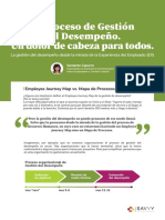 Employee Journey Map vs. Mapa de Procesos: La Gestión Del Desempeño Desde La Mirada de La Experiencia Del Empleado (EX)