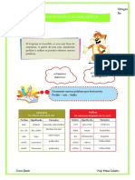 Formacion de Palabras Por Derivacion