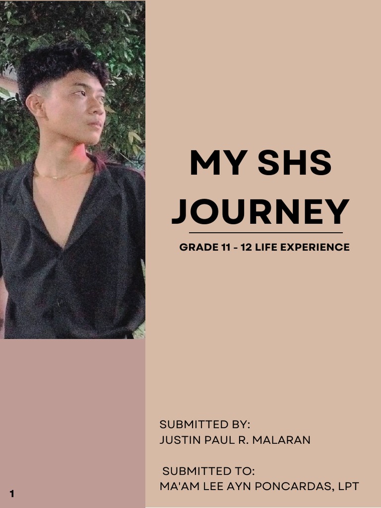 shs journey essay