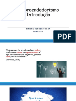 Aula01-Empreendedorismo Introdução