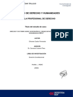 Análisis y Doctrina Sobre Suspensión de Congresistas