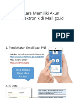 Tata Cara Memiliki Akun Surat Elektronik Di Mail