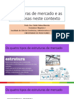 Estruturas de Mercado e As Empresas