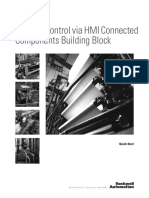 Position Control Via HMI Connected Components Building Block