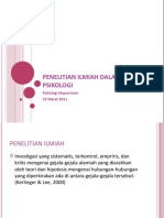 PSIKOLOGI EKSPERIMEN Pertemuan 3