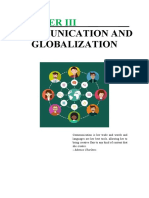 CHAPTER III - Communication and Globalization