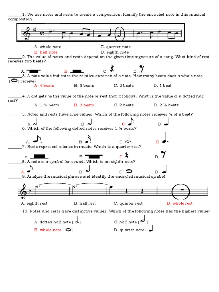 Mastering the Fundamentals of Music A Comprehensive Review of Musical
