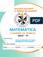 Matemática: Institución Educativa "Nuestra Señora Del Rosario"