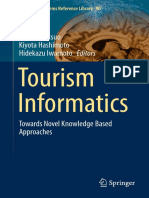 Tourism Informatics: Tokuro Matsuo Kiyota Hashimoto Hidekazu Iwamoto Editors