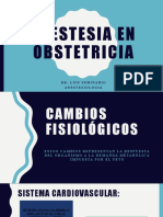 Anestesia en Obstetricia: DR: Luis Seminario Anestesiologia
