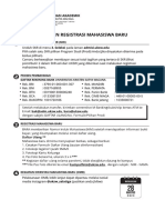 Panduan Registrasi Mahasiswa Baru: Biro Administrasi Akademik