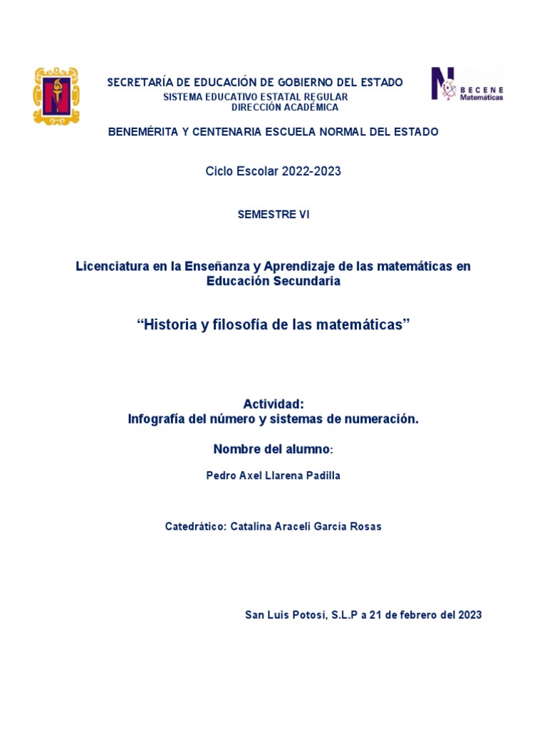 Sistemas de Numeración Antiguos PDF Matemáticas Science