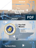 Navy Futuristic Technology Business Presentation