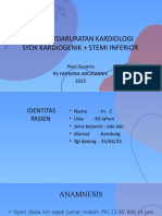 Kegawatdaruratan Kardiologi Syok Kardiogenik + Stemi Inferior