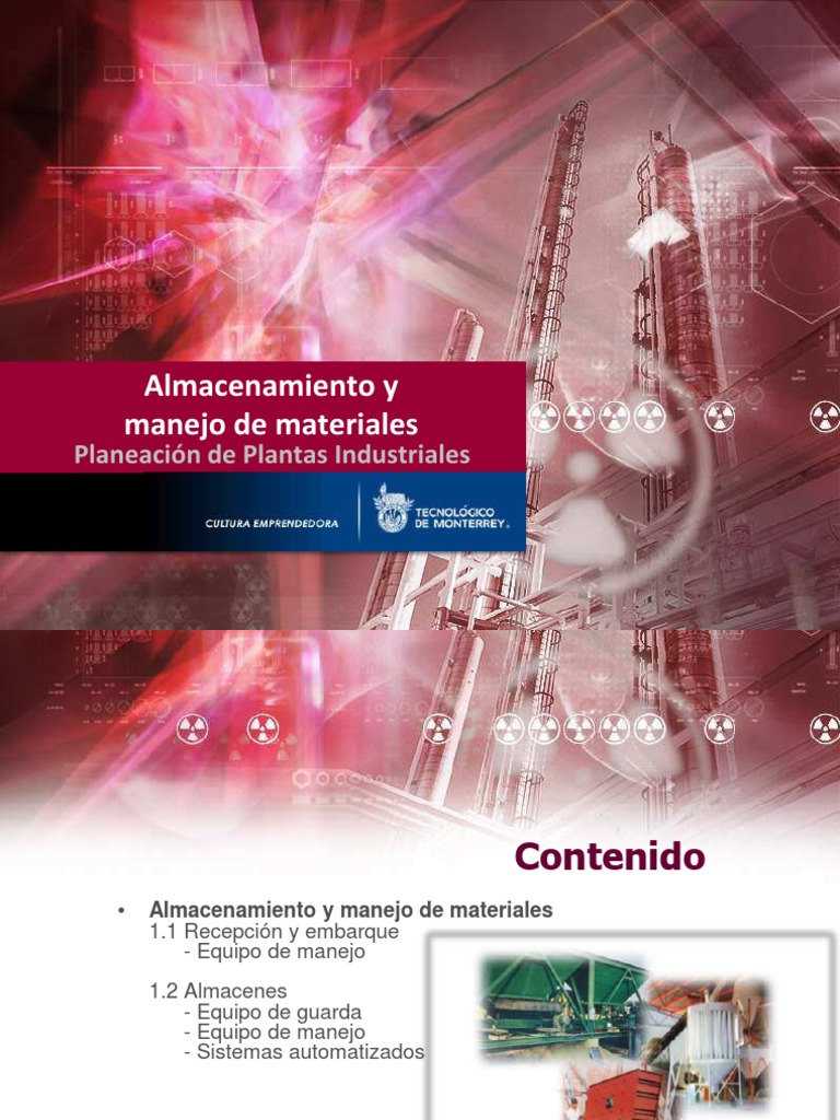 Almacenamiento y Manejo de Materiales | PDF | Máquina elevadora ...