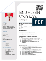 Ibnu Husein Sendjaya: Industrial Engineer