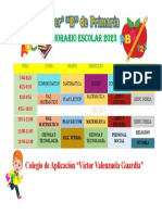 Horario de Clases