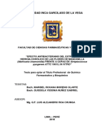 Universidad Inca Garcilaso de La Vega: Pyogenes ATTC 19615, IN VITRO