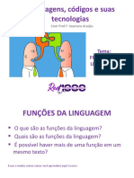 Linguagens, Códigos e Suas Tecnologias: Tema: Funções Da Linguagem