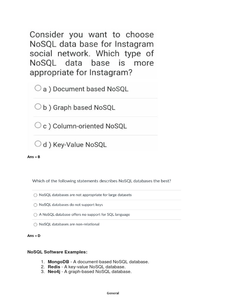 Nosql mcqs 3 pdf no sql databases