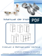 Manual de Instruções Freezer e Refrigerador Vertical