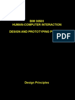 BIM 30503 Human-Computer Interaction Design and Prototyping Process