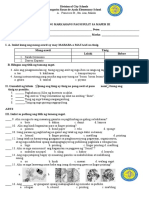 3rd Periodic MAPEH 2022 2023 Final