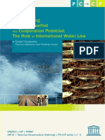Transforming Potential Conflict into Cooperation: The Role of International Water Law